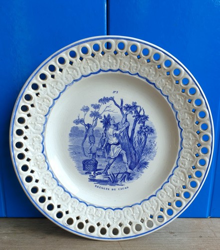 Creil montereau 1850 - creil, assiette