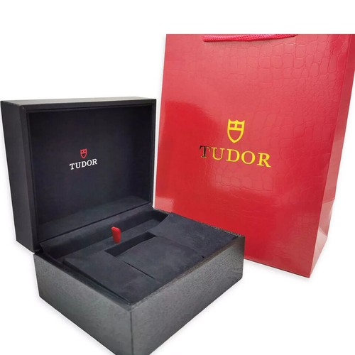 Tudor black watch box - black, set: