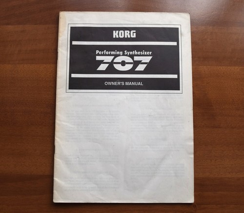 Korg 707 synthesizer - synthesizer,