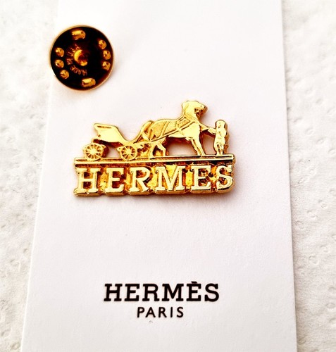 Rare pin hermes calèche le - hermes,