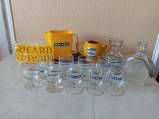 lot de verres ricard et pichet