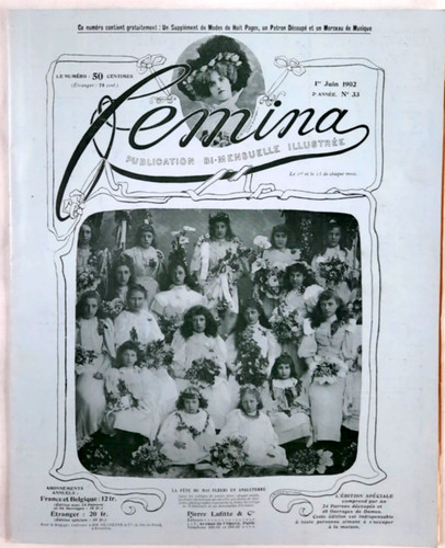 Revue femina 1er juin - revue,