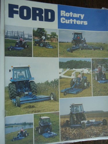Ford rotary cutters - rotary, brochure