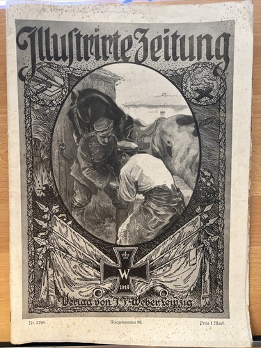Journal illustré 1916 ancien