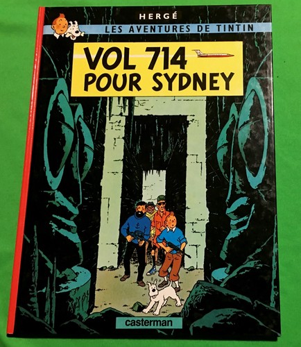 Tintin vol 714 pour - tintin,