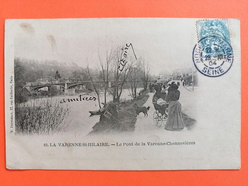 Carte postale ancienne 1904 - postale, de