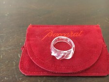 1 bague torse transparente en