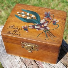 Coffret bijoux bois - coffret,