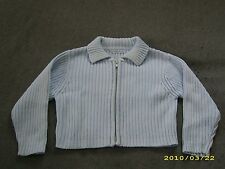 MAYORAL ? Veste fille tricot créateur veste cardigan bleu clair ? Taille 86 ?2 J.