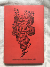 ALMANACH VERMOT 1932