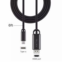 Type C USB - C to HDMI ADAPTER CABLE 4K DISPLAY, FOR SAMSUNG/ANDROID/LG/MACBOOK