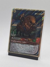 Carte Panini Fantasy Riders - FR - Exploratrice rider  N°135  - OR