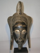 Masque africain baoulé - africain,