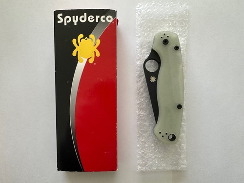 Spyderco paramilitary jade - spyderco,