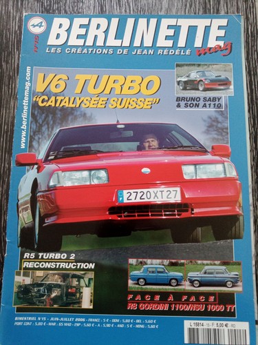 Berlinette turbo a110 - berlinette, v6