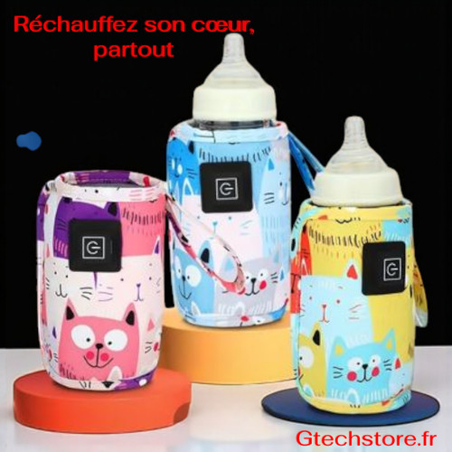 Chauffe biberon portable usb - chauffe-biberon,