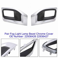 Pair Fog Light Lamp Bezel