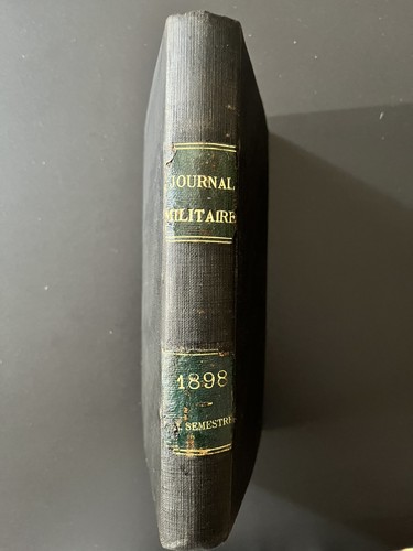 Journal militaire 1898 - journal,