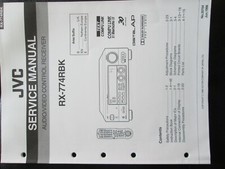 JVC RX-774RBK Audio Video