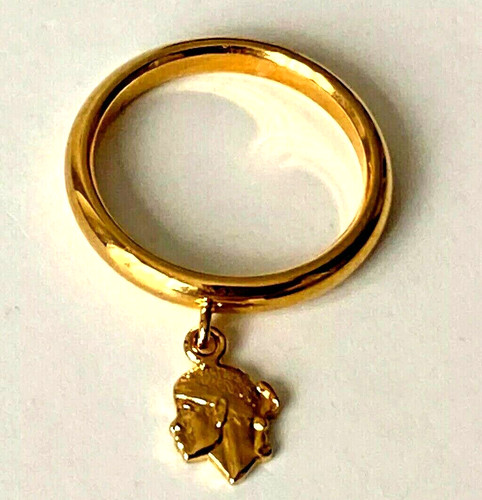 Bague plaqué breloque - bague,