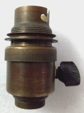 Douille Interrupteur B22 pas de 16 mm en Laiton et Céramique avec Bague TBE