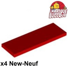 Lego 4x Tile plaque lisse 2x6