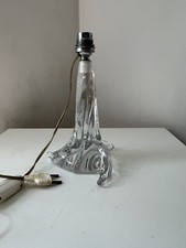 Pied de lampe 1960 en cristal