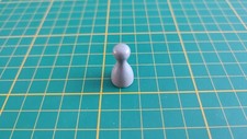 Pion gris Sergent LEGRIS pièce détachée jeu de société Super Cluedo Parker #B43
