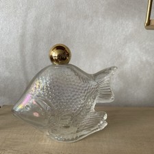 Ancien flacon de parfum vide  Empty Poisson AVON  60 Ml  ? Collection