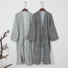 Peignoir mode 2020 décontracté coton maison kimono japonais homme nuit