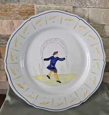 Henriot Quimper - assiette  à