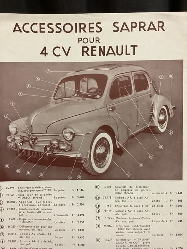 Rare catalogue 1956 - rare,