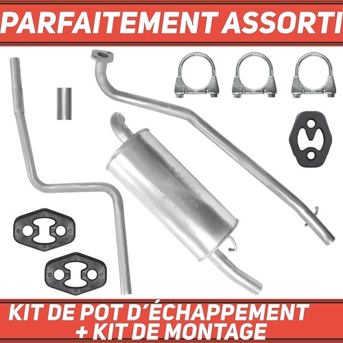Kit pot échappement - de, d’échappement