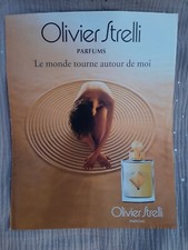 Publicité papier Parfum. Perfume Ad Olivier Strelli de 2005