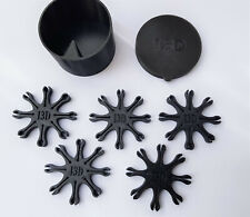 Boite avec 5 étoiles porte amorces 8 branches pour revolver poudre noire