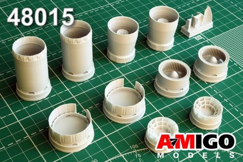 R15b 300 exhaust - exhaust, nozzles