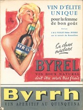 AFFICHE POSTER BYREL BYRRH