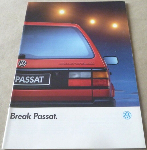 1990 passat break catalogue - 1990, vw
