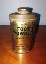boite de talc FOOT POWDER  US