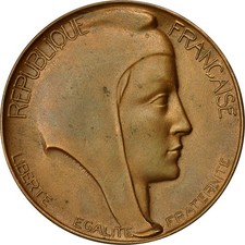 France, Medal, Politics, Society, War, Coeffin, TTB, Bronze