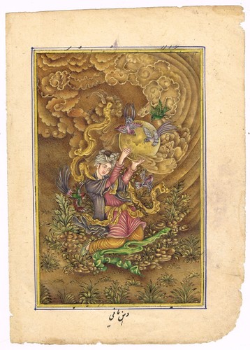 Main peinture miniature - miniature, de