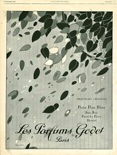 Publicité ancienne parfum Godet Paris issue de magazine 1924 Draeger