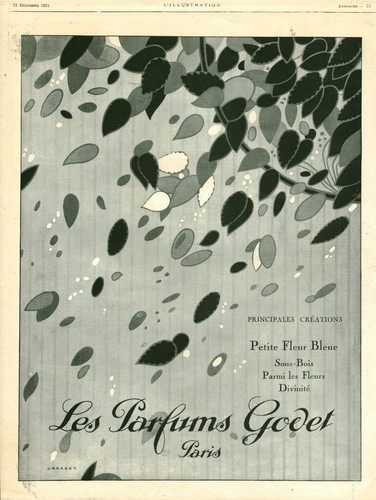 Publicité ancienne parfum