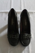 Chaussure Camaieu fermé très chic en cuire synthétique noir Taille 39?