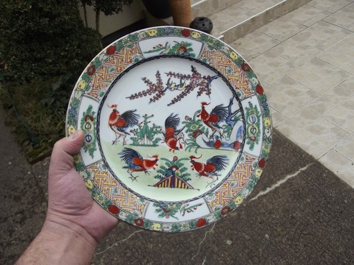 Ancienne assiette - , en