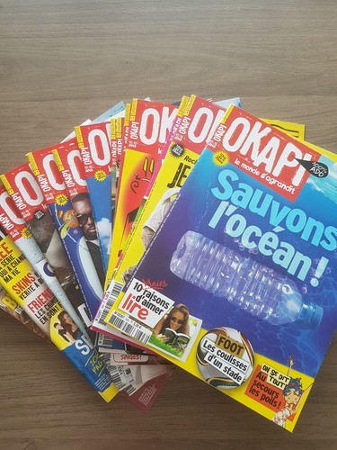 Lot magazines okapi dont - 15,