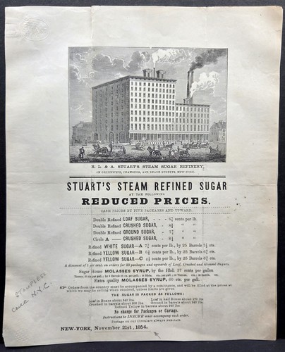 1854 stuart steam - stuart's,