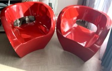 Paire de fauteuils design Ron