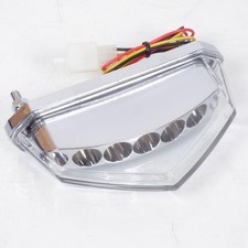 Feu arrière Teknix pour Moto Derbi 50 Senda Sm Drd Pro 2006 à 2011 Neuf