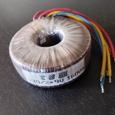 Transformateur Torique 220 Volts 2 x 9 Volts 160 VA     DepD5H2    +F